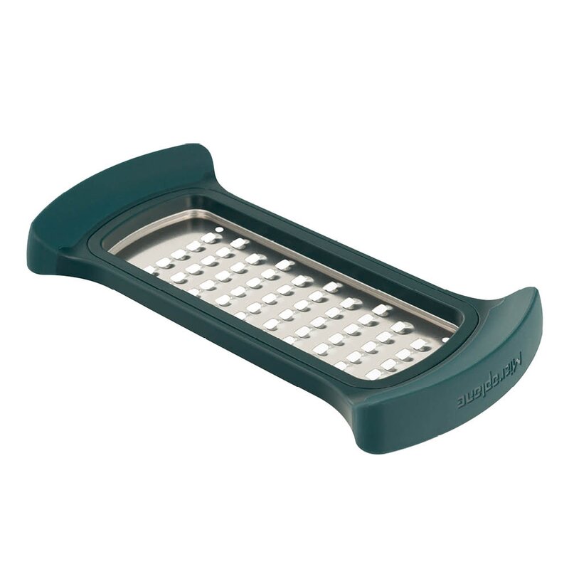 Microplane Bowl Grater rivjern til skål ekstra grovt petrol