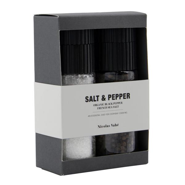 Nicolas Vahé Salt & økologisk pepper