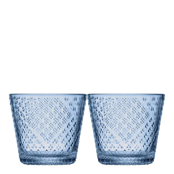 iittala Tundra glass 29 cl 2 stk aqua