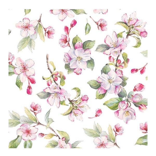 Ambiente Serviett 33x33 cm 20 stk Spring Blossom