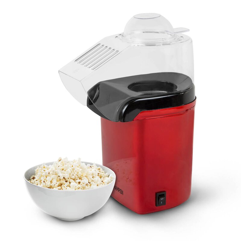 CHAMPION Popcornmaskin liten PCM110 rød