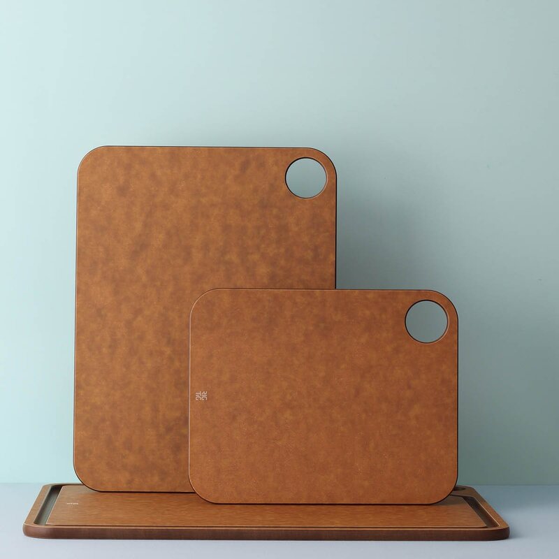 RIG-TIG CUT-IT skjærebrett 23,5 cm cellulose brun