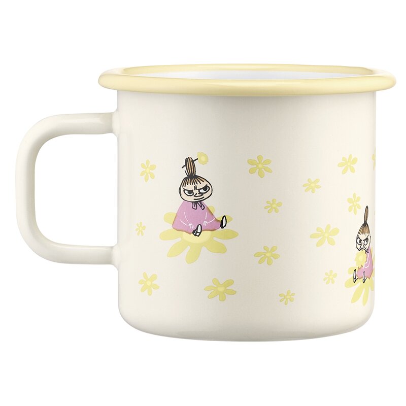 Muurla Mummikopp emalje 37 cl Lille My blomster