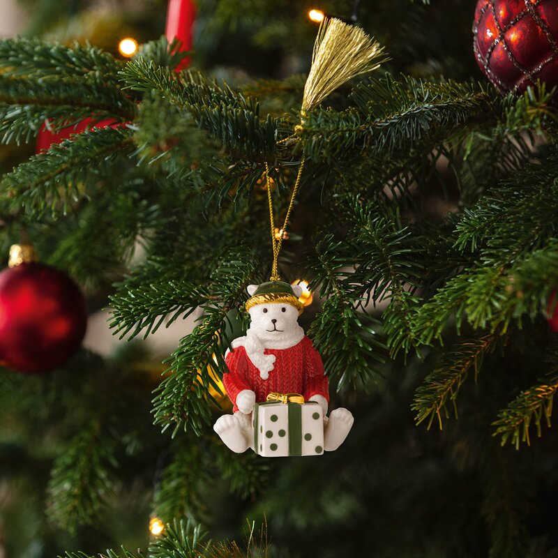 Villeroy & Boch Christmas Classic ornament teddybjørn 2026 gull