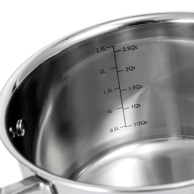 Robert Welch 316 gryte 1,8L 16 cm rustfritt stål