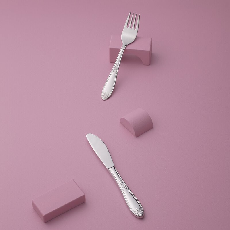 Hardanger bestikk Nina barnebestikk 4 deler