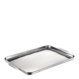 Stiernholm Steel Reflection serveringsbrett 39 x 25,5 cm stål