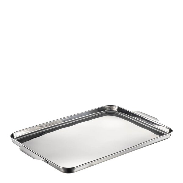 Stiernholm Steel Reflection serveringsbrett 39 x 25,5 cm stål