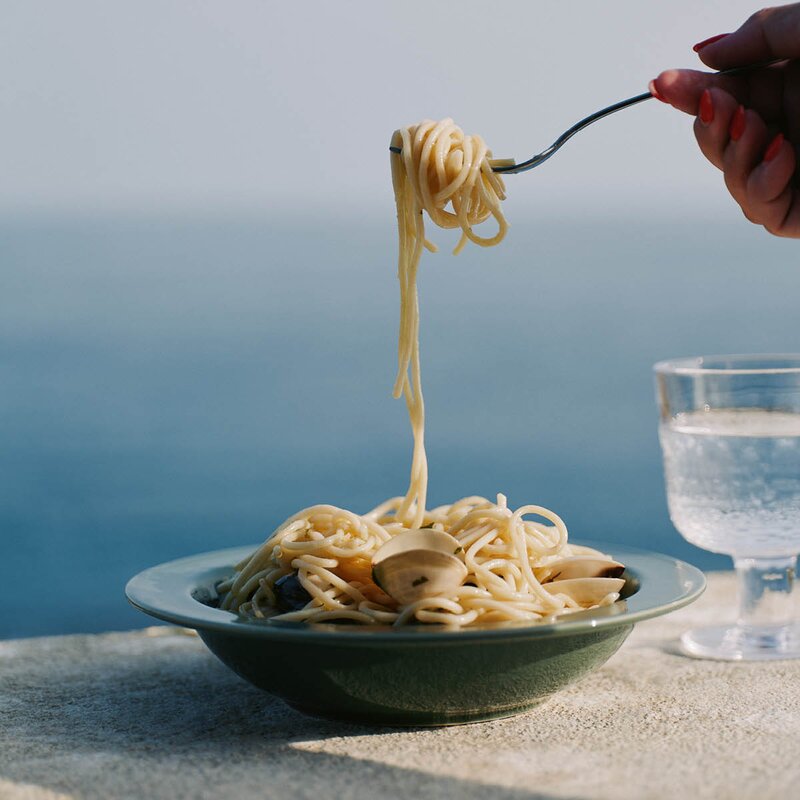 Arabia 24h dyp tallerken 22 cm vintergrønn