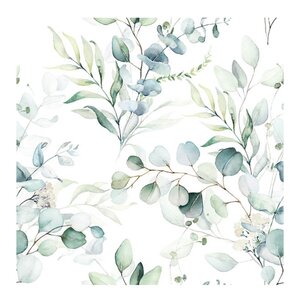 Ambiente Serviett 33x33 cm 20 stk Eucalyptus All Over