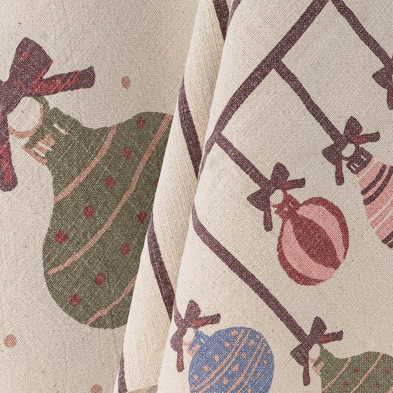 Bloomingville Ornamentia kjøkkenhåndkle 71x45 cm 2 stk multi