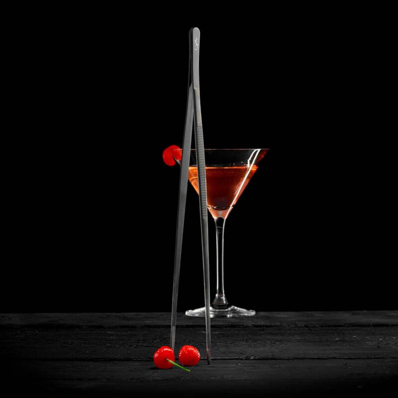 Lurch Cocktail pinsett 30 cm smokey grey