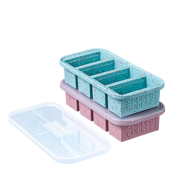 Souper Cubes 1-cup silikonform 2 stk sprinkles edition