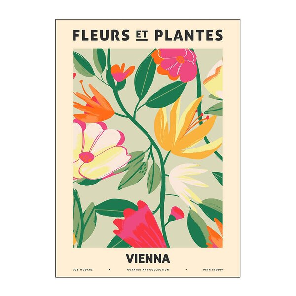 Poster & Frame PSTR Studio poster 30x40 cm zoe fleurs et plantes vienna