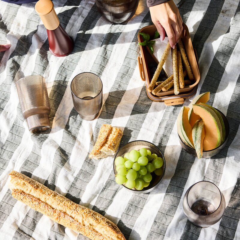 Sagaform Billi vinglass 35 cl 4 stk brun