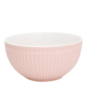 GreenGate Everyday Alice serveringsskål 0,9L pale pink