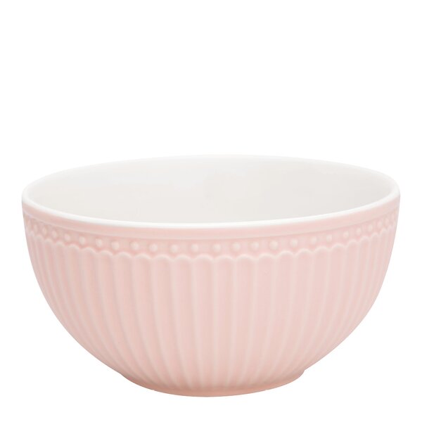 GreenGate Everyday Alice serveringsskål 0,9L pale pink