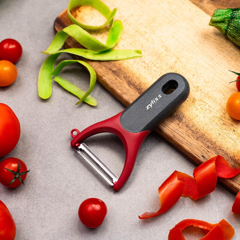 Zyliss Peelers Y-tomatskreller rød/grå