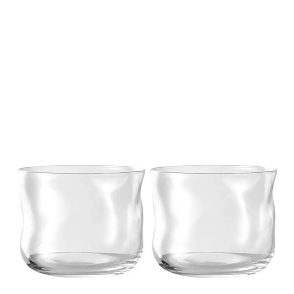 Paveau Swirl tumbler glass small 24 cl 2 stk Mist