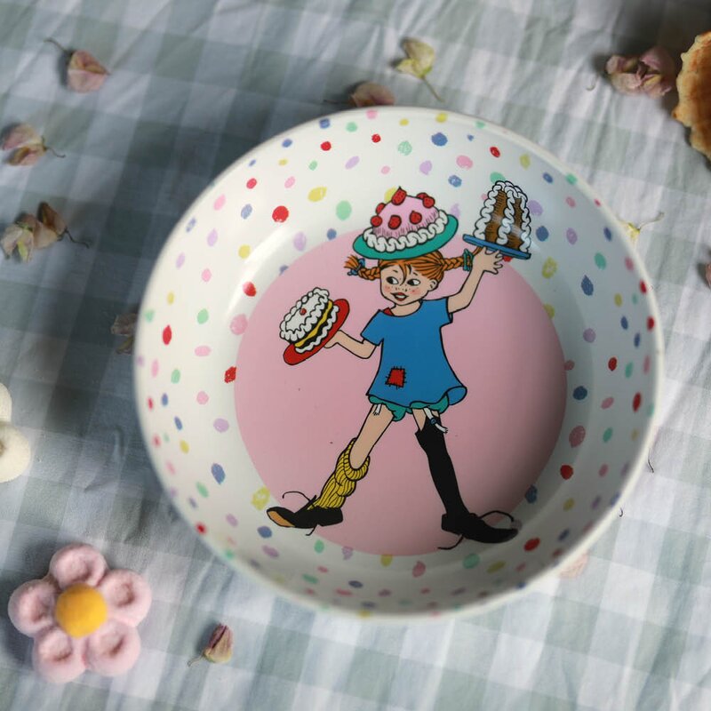 Rätt Start Pippi skål 14,5 cm bursdag