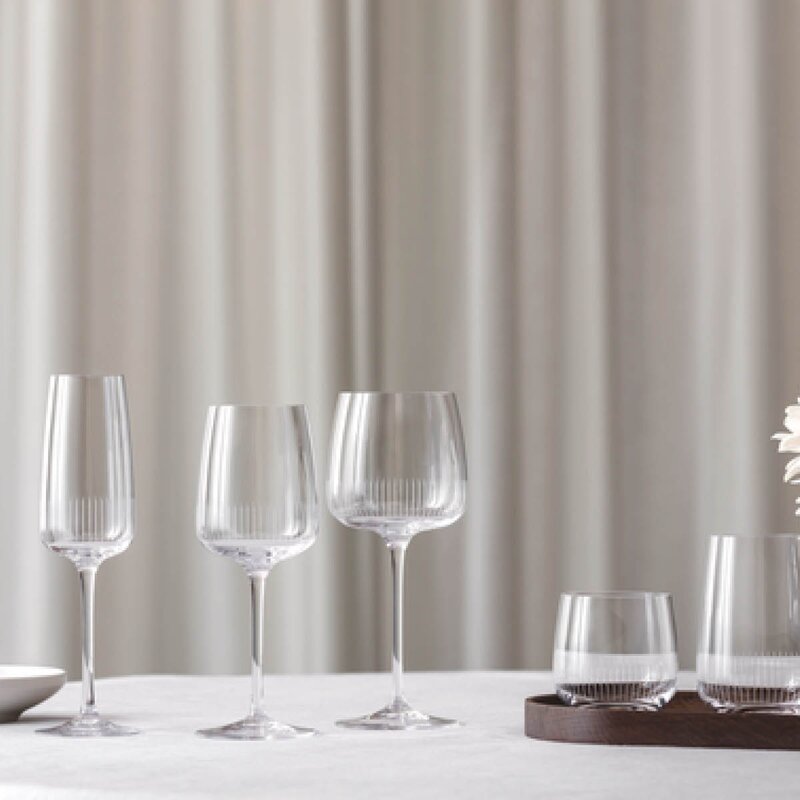 Villeroy & Boch Afina champagneglass 12 cl 4 stk klar