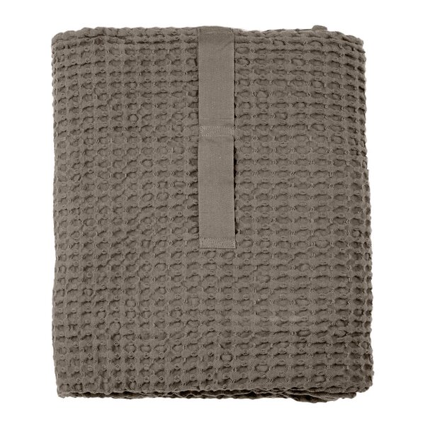 The Organic Company Big Waffle badehånkle 150x100 cm clay