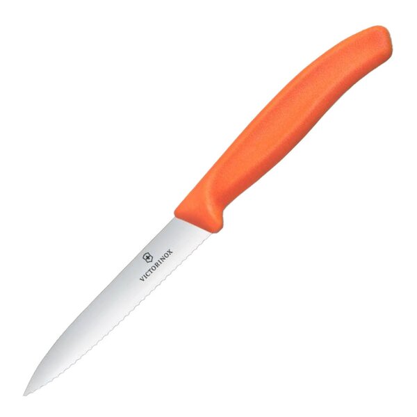 Victorinox Swiss Classic grønnsakskniv 10 cm oransje