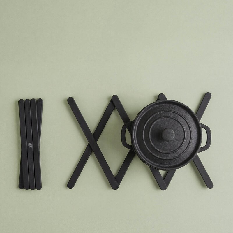 RIG-TIG TRIX gryteunderlag 20,7 cm black