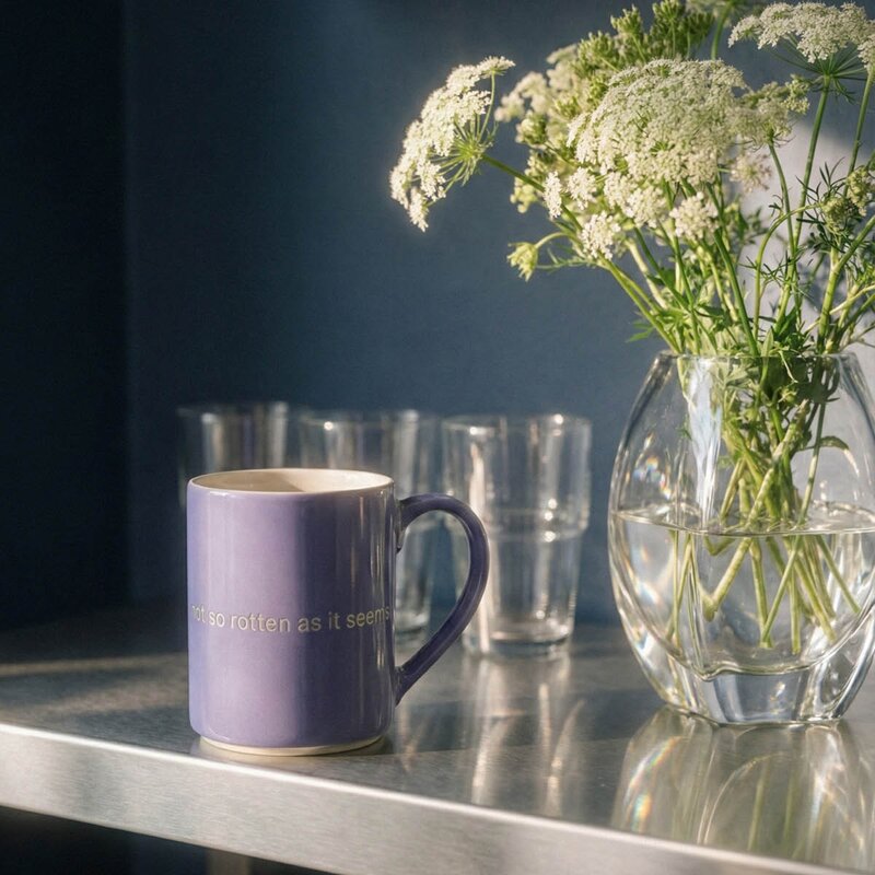 Design House Stockholm Astrid Lingren krus 35 cl Life is not so rotten as it seems