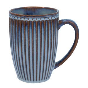 GreenGate Everyday Alice høyt krus 40 cl oyster blue