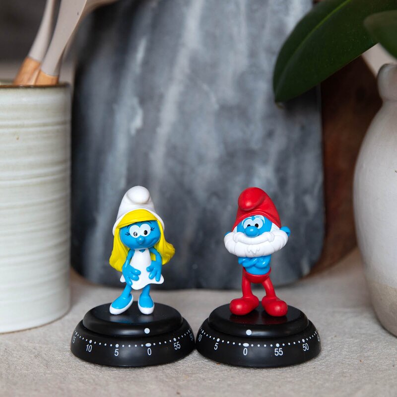 Bengt Ek Mekanisk timer Gammelsmurf blå