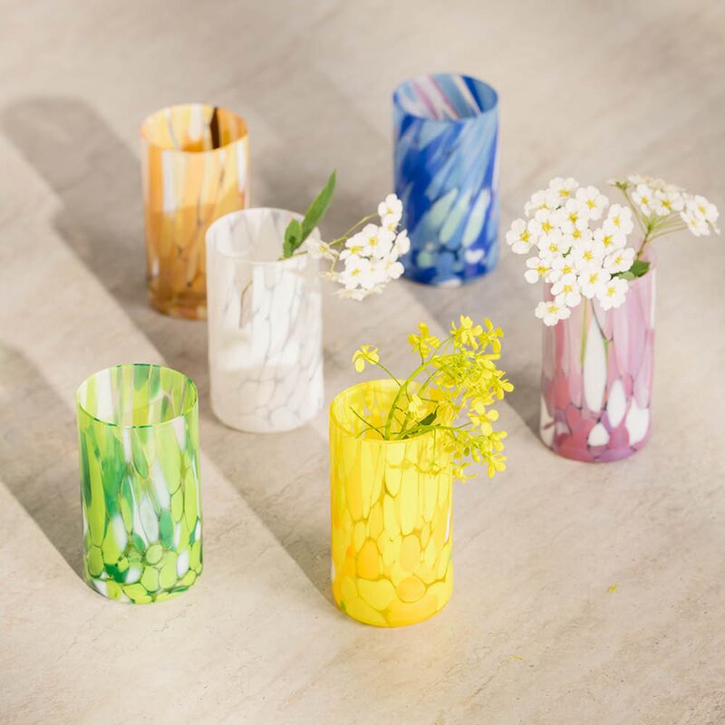Magnor Swirl shotglass 5 cl brun