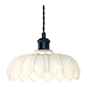 Aneta Lighting Sofia vinduspendel 25 cm svart/hvit