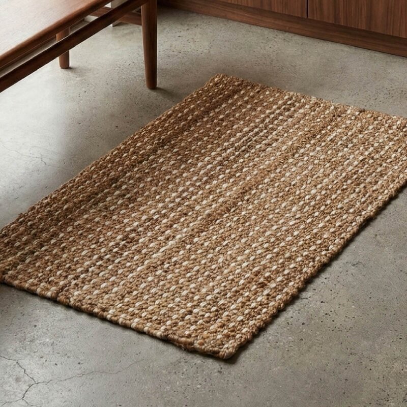 Deco Nord Molla dørmatte 60x90 cm Nature/White