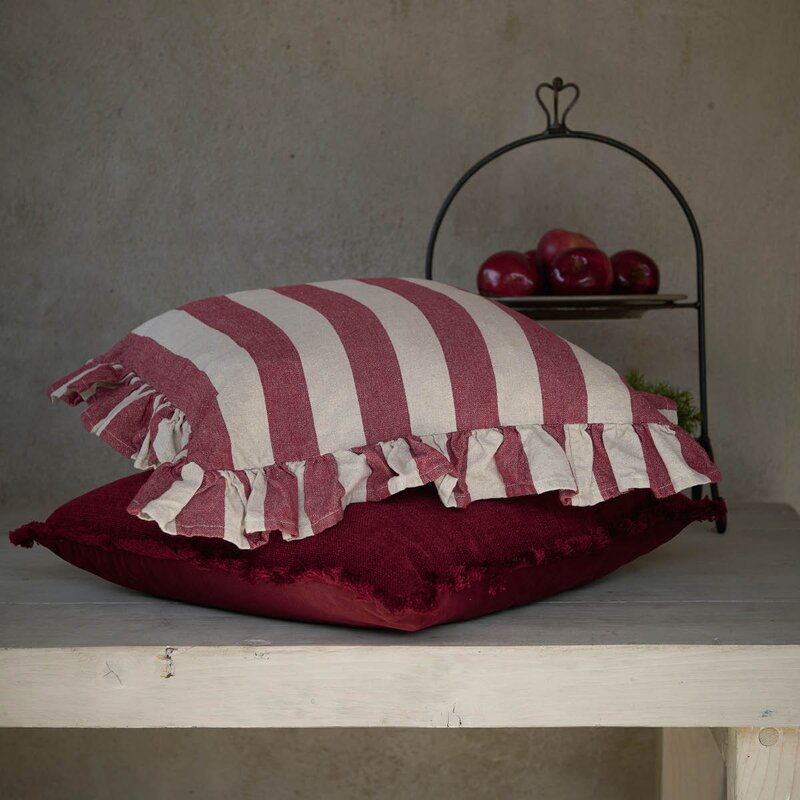 Fondaco Amalia putetrekk 48x48 cm rød