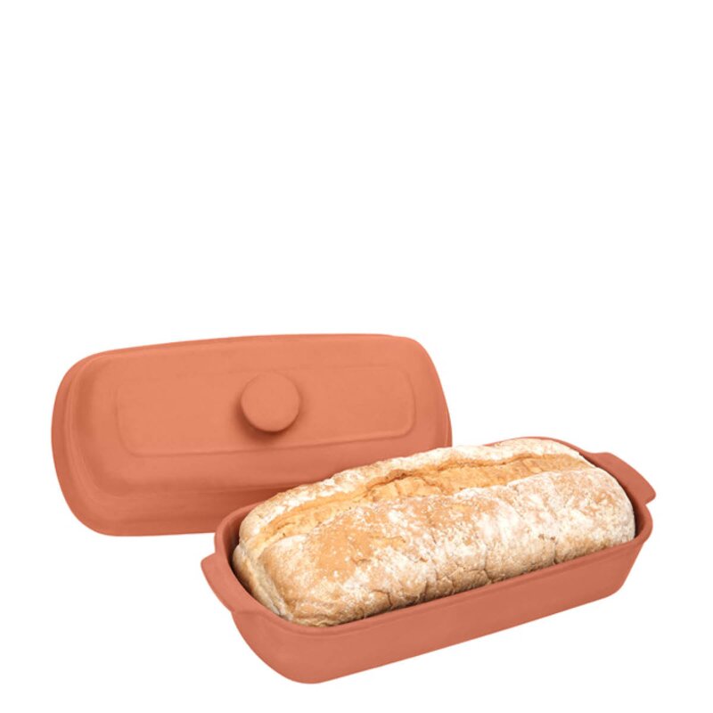 Dexam Terracotta brødform med lokk 31x14 cm