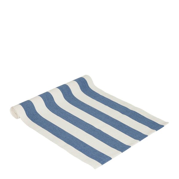 Fondaco Amalia bordløper 40x140 cm marineblå