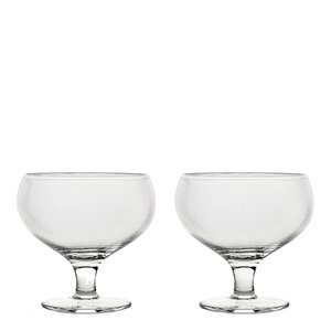 Sagaform Blanka champagneglass 30 cl 2 stk klar