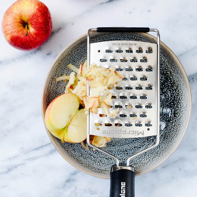 Microplane Gourmet Ultra Coarse rivjern bredt ekstra grovt svart