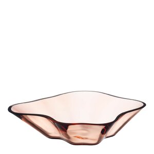 iittala Aalto Blomster skål 27,9x7,5 cm rio brun