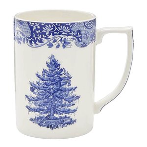 Spode Blue Italian Christmas Tree kopp 34 cl blå/hvit