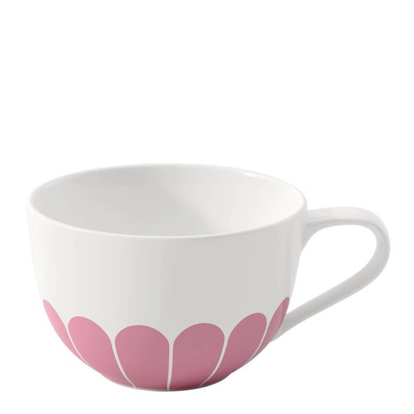 Villeroy & Boch Fleur cassis cappuccinokopp 30 cl rosa