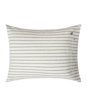Lexington Putetrekk flanell 50x70 cm stripete hvit/grønn/beige