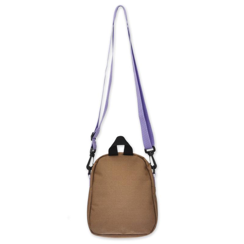 Nordicbuddies Mummi crossbody veske eventyr brun/lilla