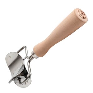 Marcato Pastakutter rund 5,4 cm rustfritt stål/tre
