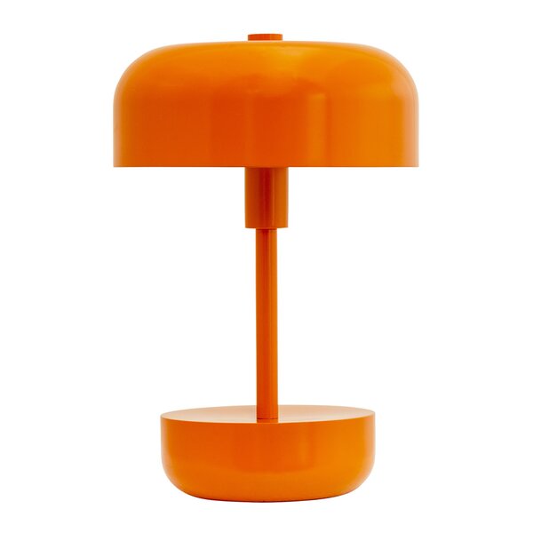 Dyberg Larsen Haipot portable bordlampe 25,7 cm orange