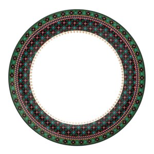 Pip Studio Berry Blues Clover tallerken 26,5 cm grønn