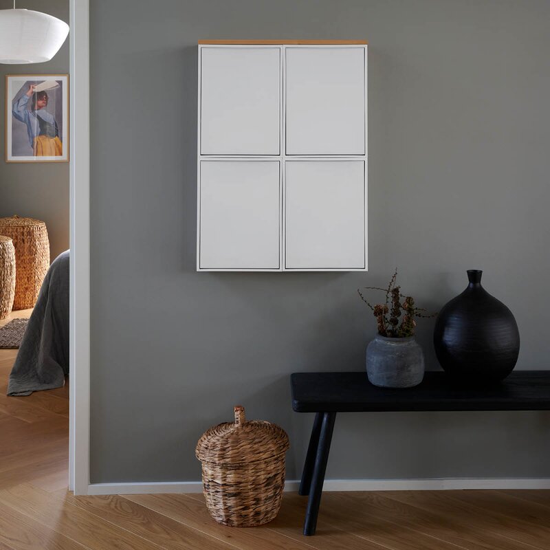 ReCollector Recycling kildesorteringsboks 30x15x40 cm Brilliant White