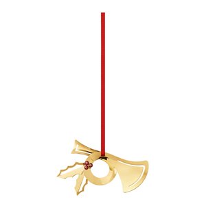 Georg Jensen 2026 juleornament horn 4,8 cm gull