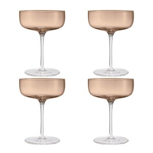 Blomus Fuumi champagne coupe 28 cl 4 stk coffee